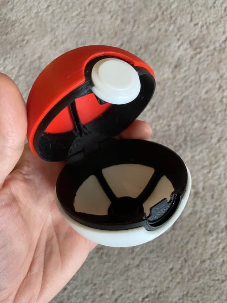 Fully Functional Pokèball – Print Notes – MeaD MaDe