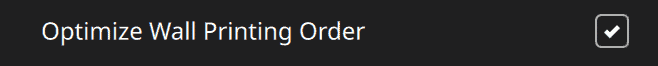 optimize wall printing order setting